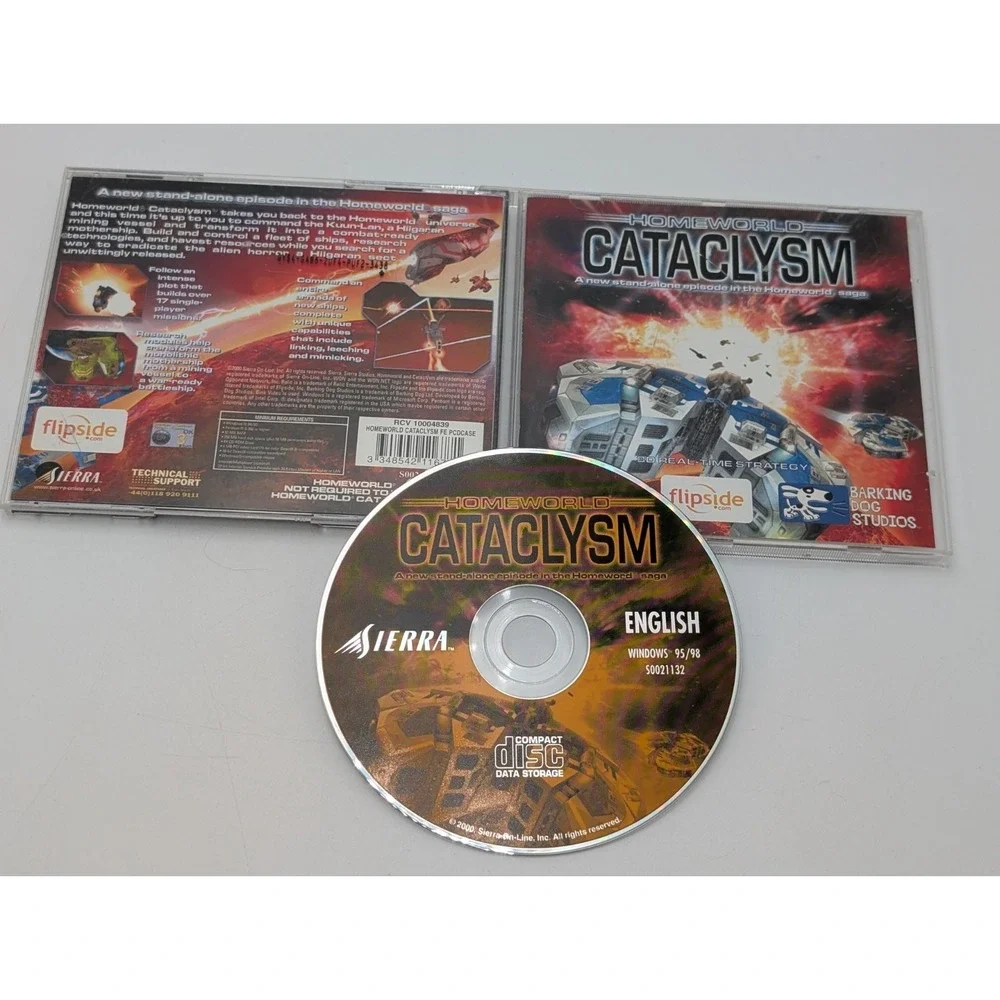 Homeworld‎ Cataclysm Sierra 2000 PC CD-ROM Window Game
